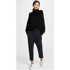 Nili Lotan Paris Pant in Washed Black Womans 4